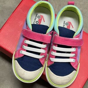 See Kai Run Kids' Pink and Blue Sneakers